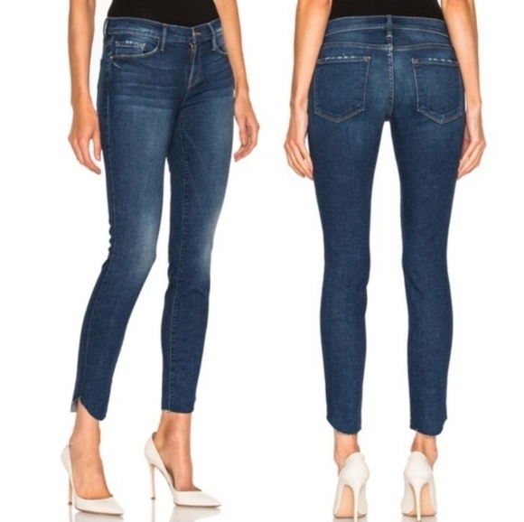 Frame Denim Denim - FRAME Le Skinny de Jeanne Jeans Size 28 York Wash Tulip Hem